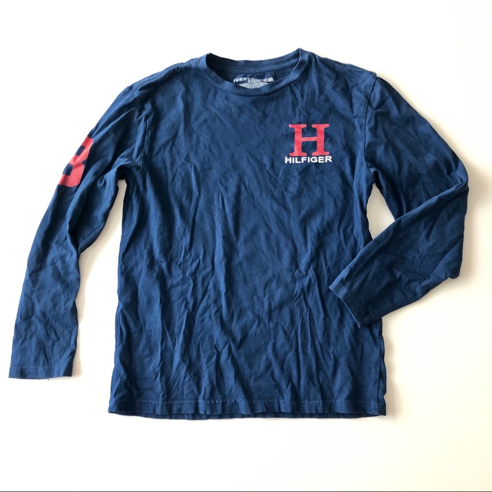 Tommy Hilfiger Cotton Long Sleeve T-Shirt 12/14